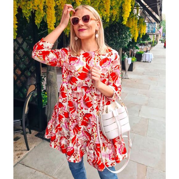 ZARA BLOGGER FAVE!!! Mini Dress with Ruffled Hem NWT LAST ONE!!! - Picture 8 of 16